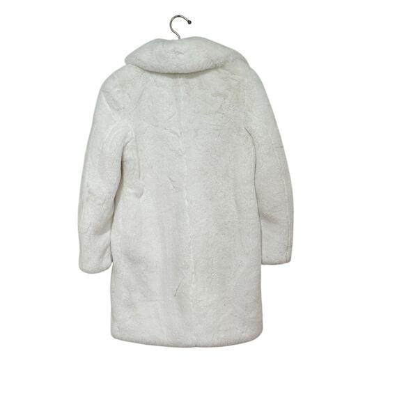Donna Salyer's Fabulous White Faux Fur Coat XS - Picture 6 of 7